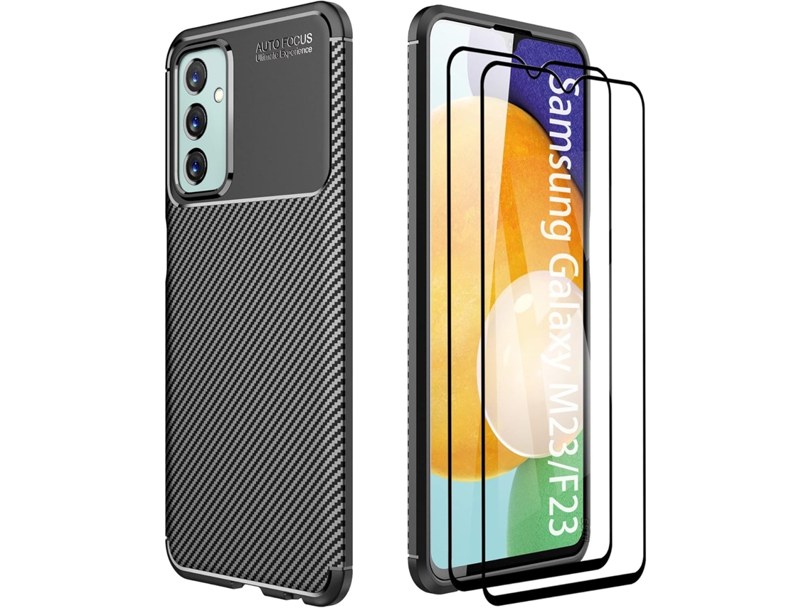 Conjunto de Películas de Ecrã Protetora Poeira Cantos para Samsung HONGWE. Pele Sintética (2un)