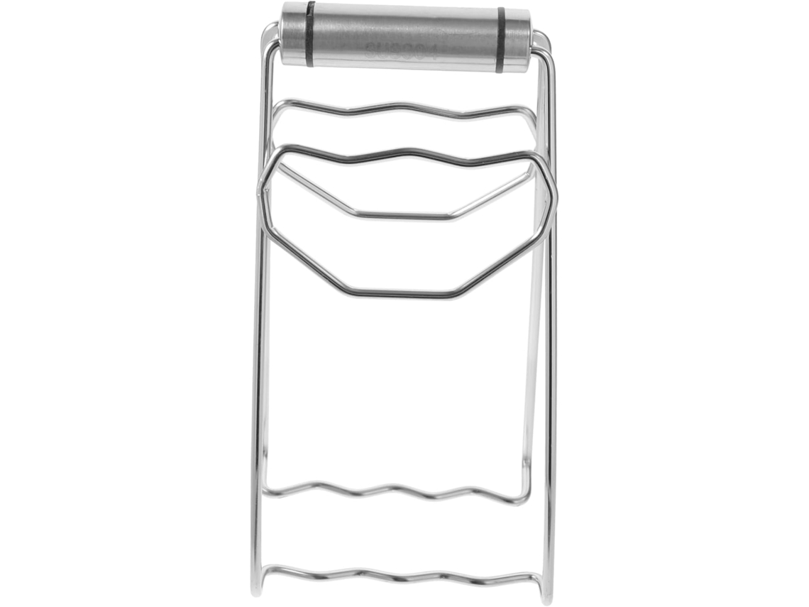 Pinça Dobrável Imikeya Em Aço Inoxidável, Utensílio Multifuncional Para Pratos, Tigelas E Panelas Quentes, Resistente Ao