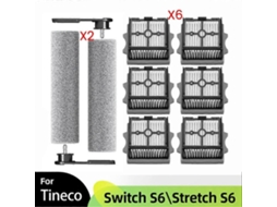 Acessórios Para Aspirador De Pó E Água Tineco Floor One Switch S6/stretch S6: Escova Rotativa, Filtros Hepa E Outros Acessórios._glo
