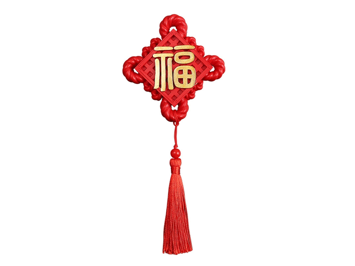 Adeus Magnético Chinese Knot Para Geladeira Primavera