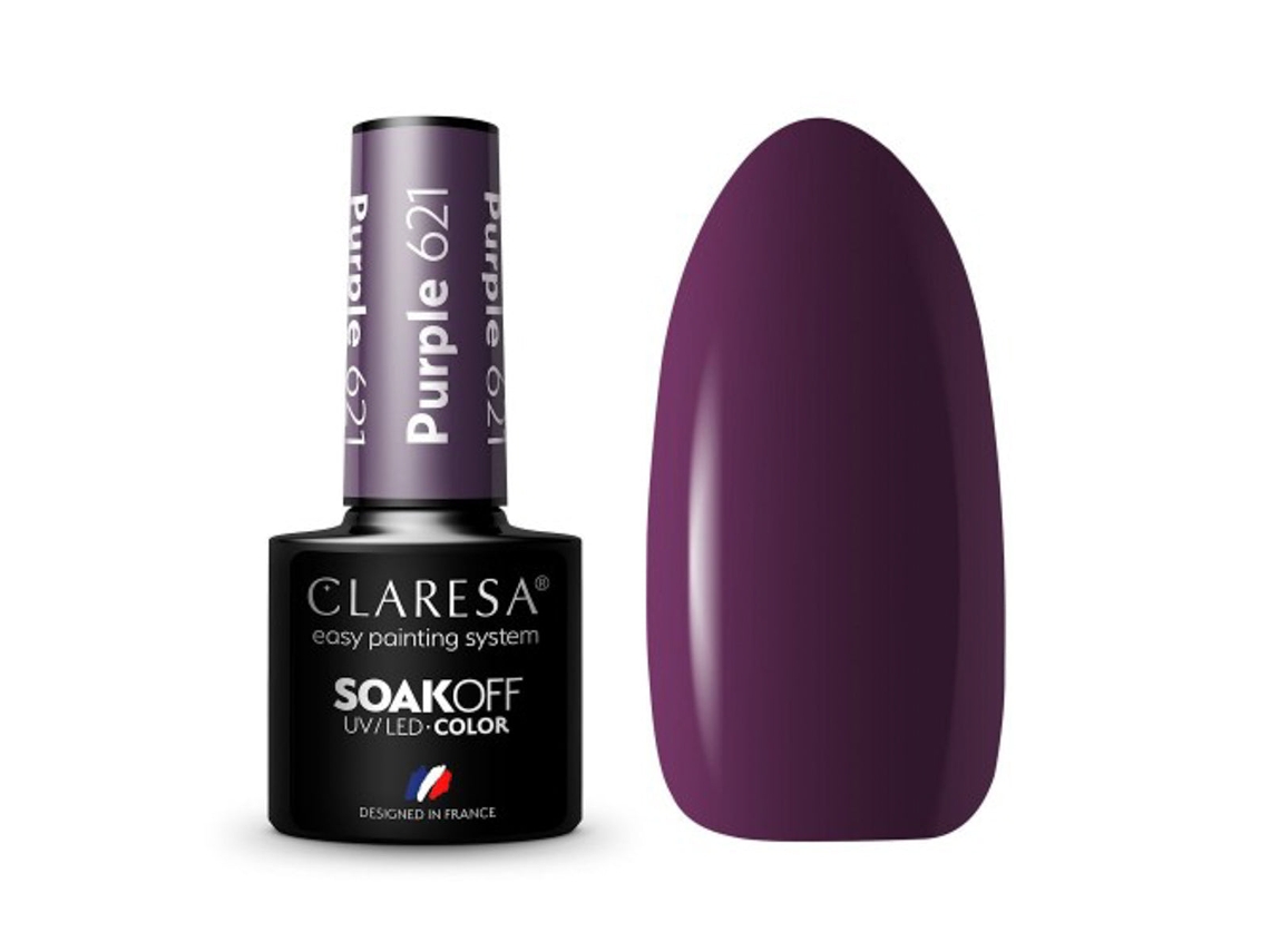 Verniz Gel Claresa Purple 621 (5 G)