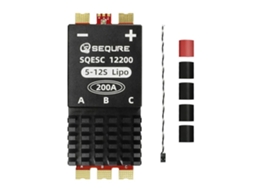 Am32+8awgsequre Sqesc 12200 Esc Brushless 5 12s 200a Blheli_32/am32 Pwm 128khz Multirotor Aviões Agrícolas Barcos Carros Rc MDUG