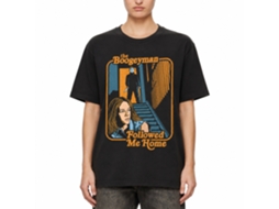 Rockinstone Halloween Boogeyman Followed Black Adult T-shirt Size:xxl