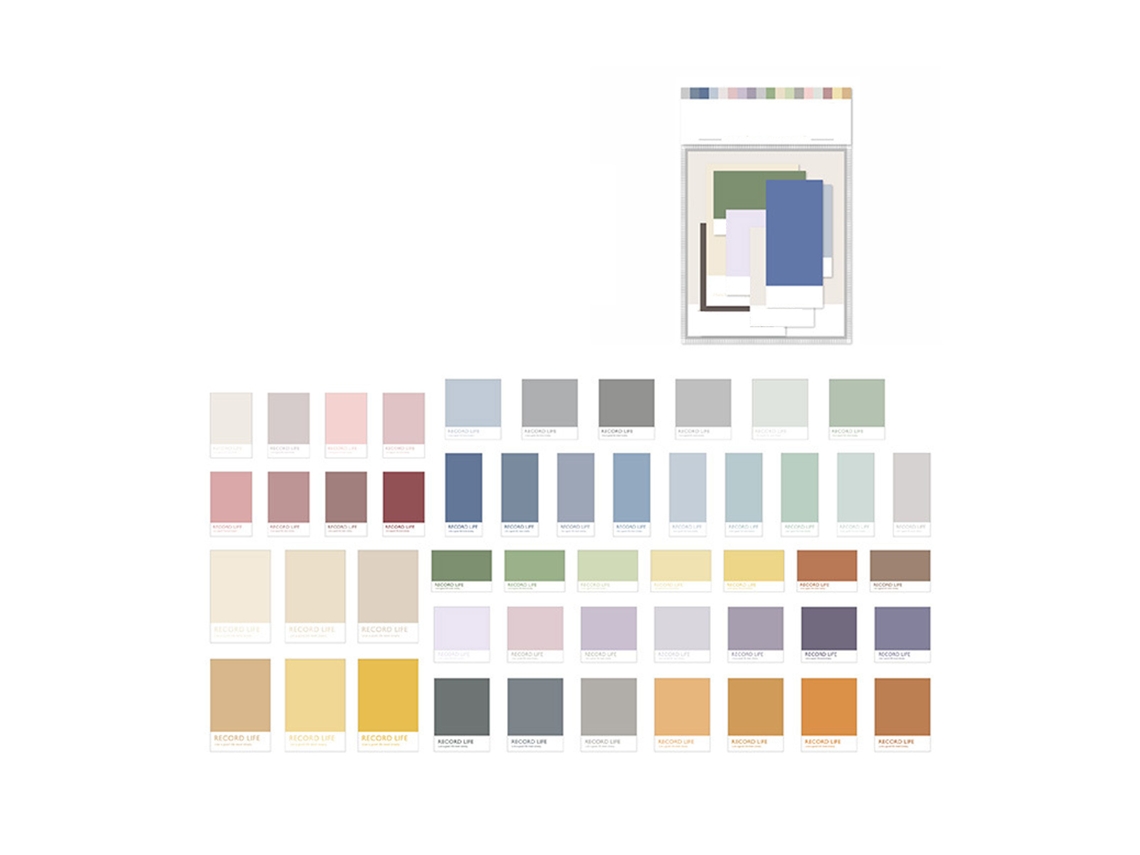 Adesivos de Papel Vintage Scrapbook LAXISCREED