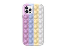 Capa LAXISCREED Xs Max Silicone com Pop Bubble