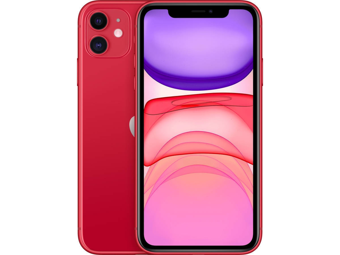 iPhone 11 APPLE (Recondicionado Flippers Marcas Mínimas - 6.1'' - 128 GB - Vermelho)