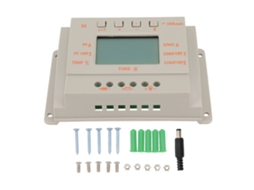 Controlador de Carga Solar Primerox MPPT 12v 24v 20a com display digital para painéis solares