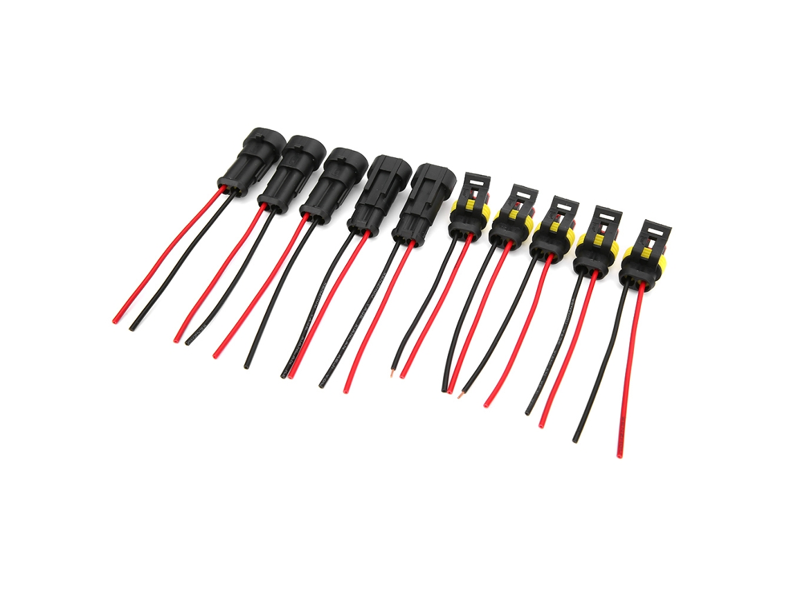 Conector Elétrico Impermeável Carro 5 Conjuntos