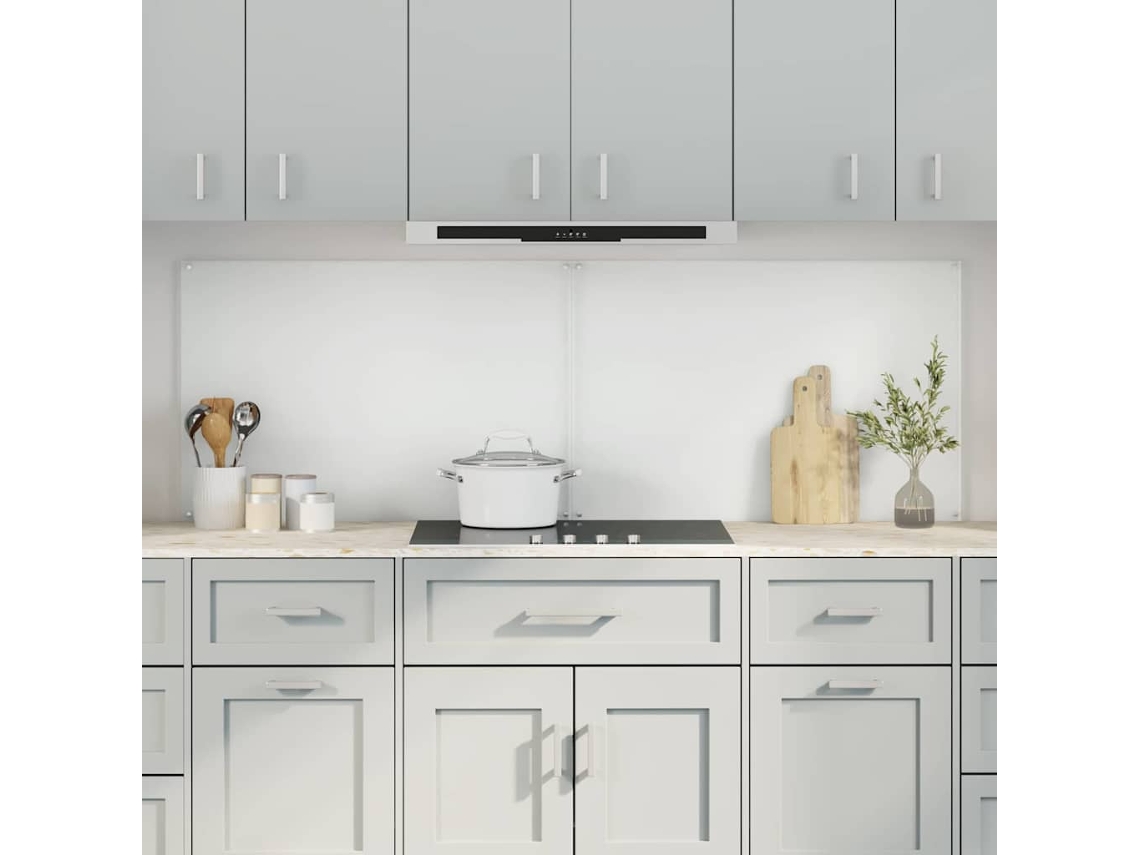 Vidaxl Painel De Cozinha 2 Unid. Transparente 90 X 60 Cm