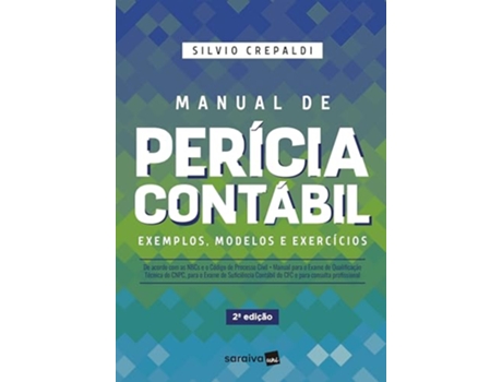 Livro Manual De Perícia Contábil de SILVIO CREPALDI (Português)