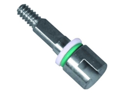 Haste com O-Ring e Embalagem de Teflon Prateadobts