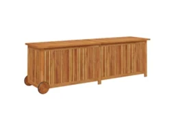 Garden Storage Box, Garden Storage Boxes Vidaxl Marrom Madeira De Acácia (150 X 50 X 58 Cm)