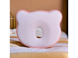 Cabeceira de Memória Espuma Empilhamento Berço 26*22*3cm AOZORZ (rosa)