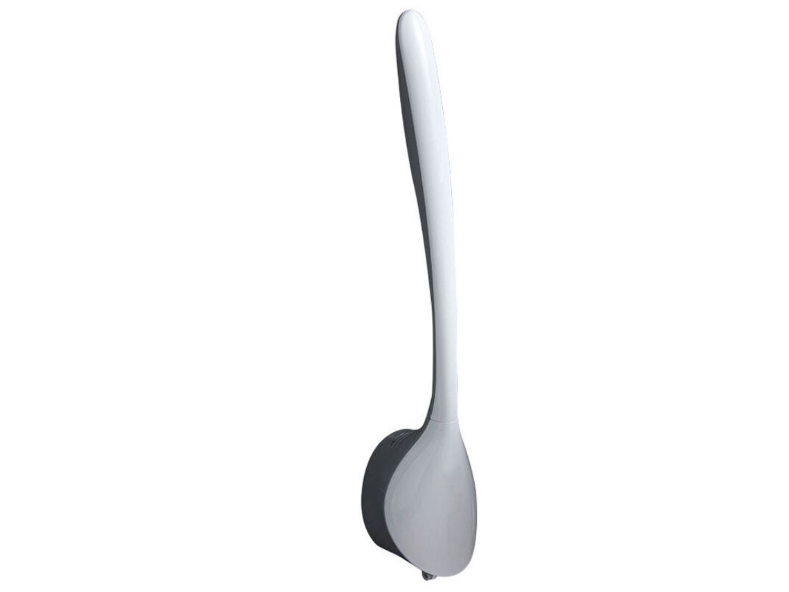 Escova de silicone com suporte, fixada no chão ou parede, com filtro