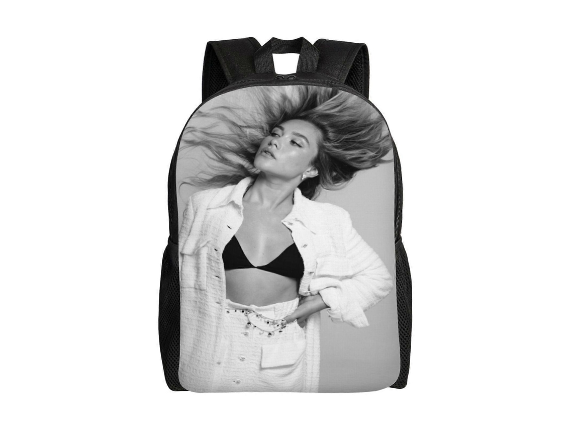 Mochila Estudantil Florence Pugh T258, Leve, Durável, À Prova Dágua, Alça De Ombro Ajustável. Olysi Shop