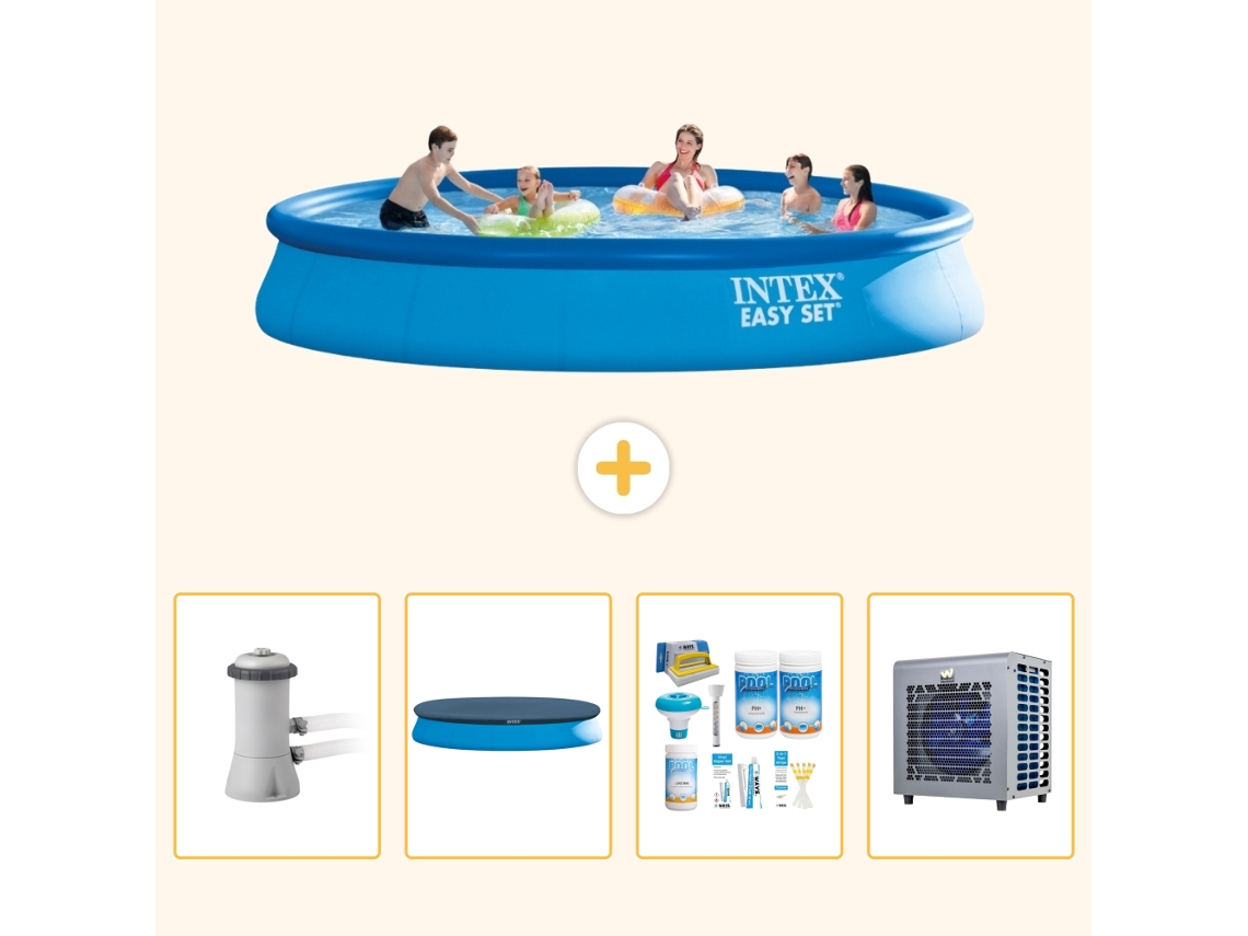 Intex Piscina Easy Set Redonda - 457x84 Cm - 5-peças S264