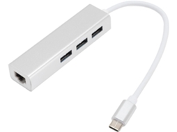 Adaptador Usb Para Ethernet A, Velocidade De 1000 Mbps, Tipo C 3.0,