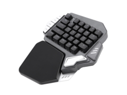 Teclado Gaming Unimanual LAXISCREED Bluetooth/fio Personalizável
