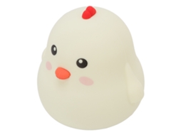 Luz Noturna Led Galinha Cute Sensor Táctil Usb