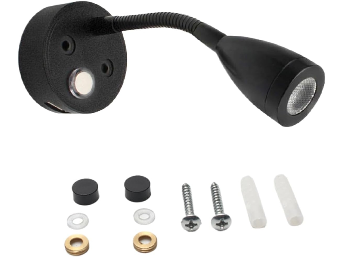 Luminária De Parede Led De Longa Duração, Luminária Led Em Abs