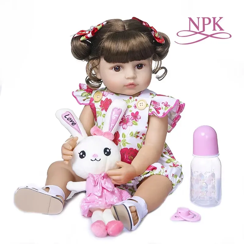 (branca) Boneca De 55 Cm Feita Inteiramente De Silicone Macio E Realista, Representando Uma Princesa.