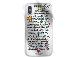 Capa iPhone X, XS SILVIA TOSI Felicita Multicor