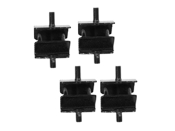4 suportes antivibração para amortecedor de gerador diesel 5kW 186F