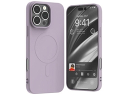 Capa Magsafe Lilás para iPhone 16 Pro Max MERCURY Silicone Roxo