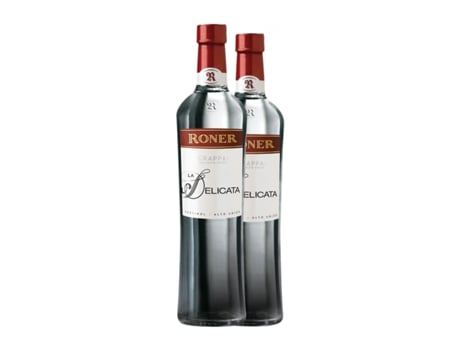 Aguardente Grappa RONER La Delicata (0.7 L - 2 Unidades)