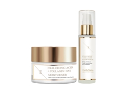 Creme de dia com ácido hialurônico e colágeno 50ml + Sérum com ácido hialurônico e colágeno - 60ml
