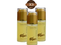 Sérum Óleo - Glory - Óleo Puro De Crocodilo - Reparador Intenso - Antienvelhecimento Natural - Lote 3 X 50ml