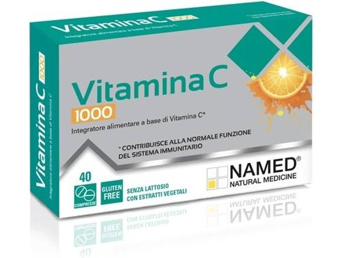 Suplemento Alimentar NAMED Vitamina C (40 comprimidos)