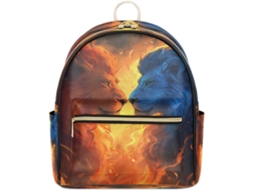 Mochila COURO Tropicallife Flame Lions para Mulheres e Crianças