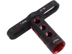 Chave Allen De 17 Mm Para Rodas Carro Rc Em T Liga Com Cabo Porcas