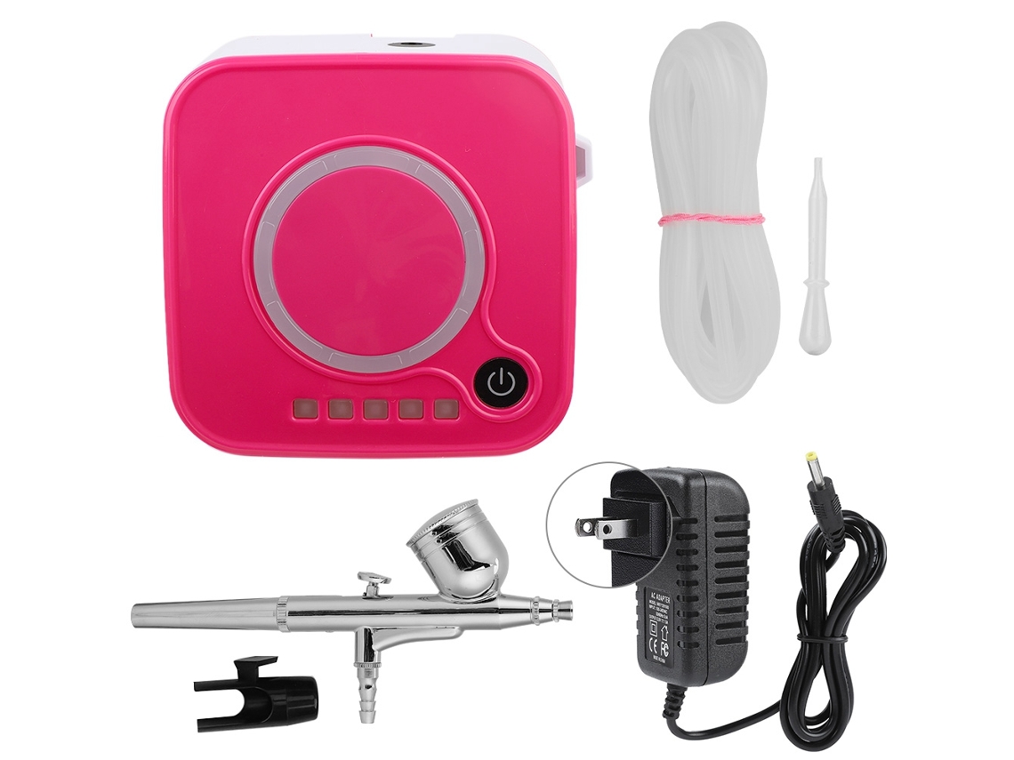 Compressor De Ar Mini Com Pulverizador Nano Para Rejuvenescimento Da Pele