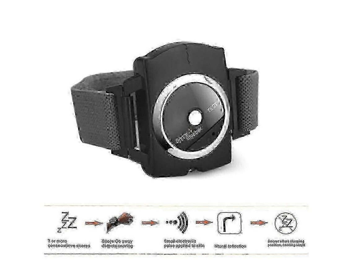 Pulseira Antironco, Dispositivo Inteligente para Auxiliar no Sono com Detecção de Ronco e Vibração para uma Melhor Qualidade de Sono. TAISHENGDA
