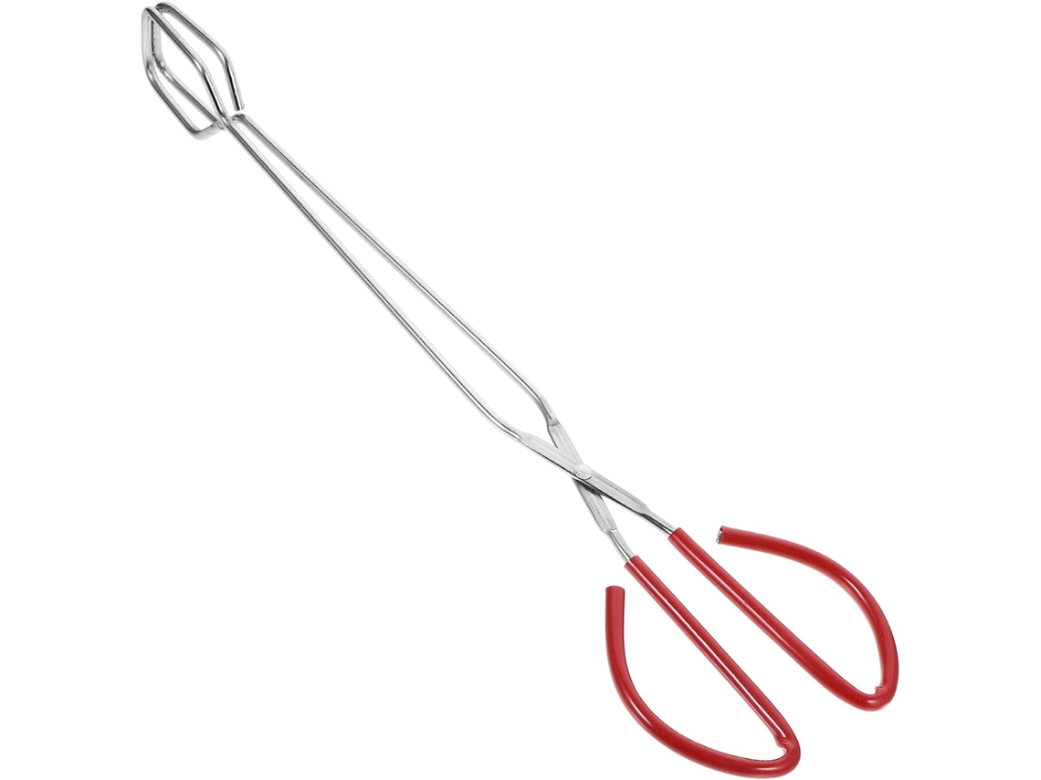 Pinça Longa Yardenfun Em Aço Inoxidável Com Cabo Anti Escaldante Para Churrasco E Culinária, Acessório Versátil Para