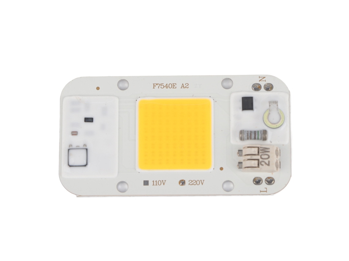 Painel De Lâmpada Led Cob Sem Solda Luz Quente