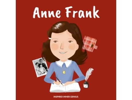 Livro Anne Frank de Inspired Inner Genius (Inglês)