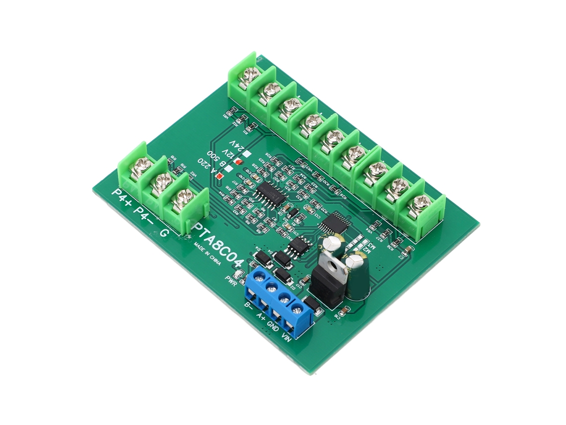 Laxiscreed Sensor De Temperatura Rtd Pt100 De 4 Canais Com Rs485, Faixa De -40 A 220°c