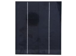 Painel Solar de Silício Monocristalino 6 W 6 V BRILVIBERA