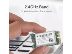 Cartão Wifi Ngff 2.4ghz 150mbps Com Bluetooth Para Dell, Rápido E Eficiente Luz Dourada