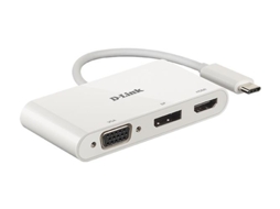 Dlink Hub Usbc T 1 Hdmi Displayport Vga Branco