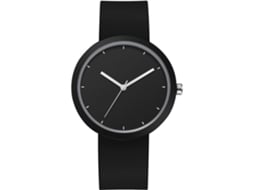 Relógio Esportivo com Pulseira de Silicone e Display À Prova DÁgua-Rosa