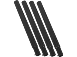 Conjunto de 4 Pés de Metal para Fogão, Ideais para Camping, Reparos, em Aço Inoxidável, para Uso Externo, com Suporte Removível. SFUSHOS