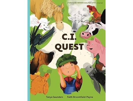 Livro C.I. Quest de Tanya Saunders (Inglês)