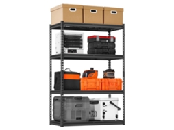 Estante De Armazenamento Modular 4 Níveis Para Garagem E Oficina Tekmaquinas