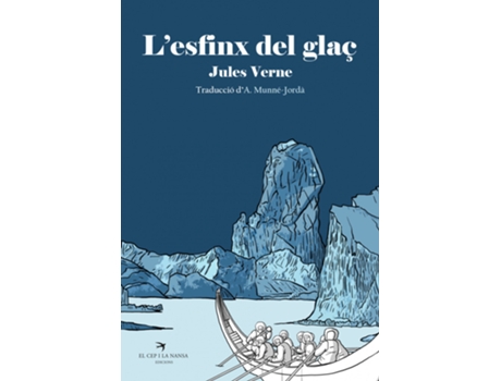 Livro LEsfinx Del Glaç de Jules Verne (Catalão)