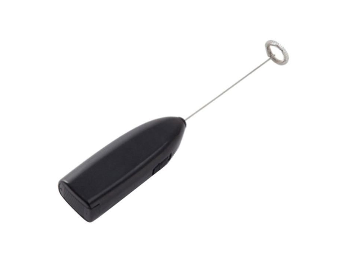 Batedor de ovos elétrico portátil de aço inoxidável preto, ferramentas de cozinha e misturador de leite HOMYL