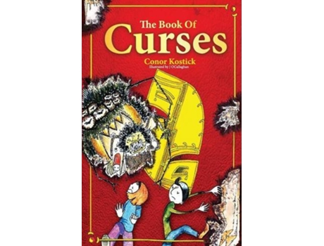 Livro The Book of Curses de Conor Kostick (Inglês)